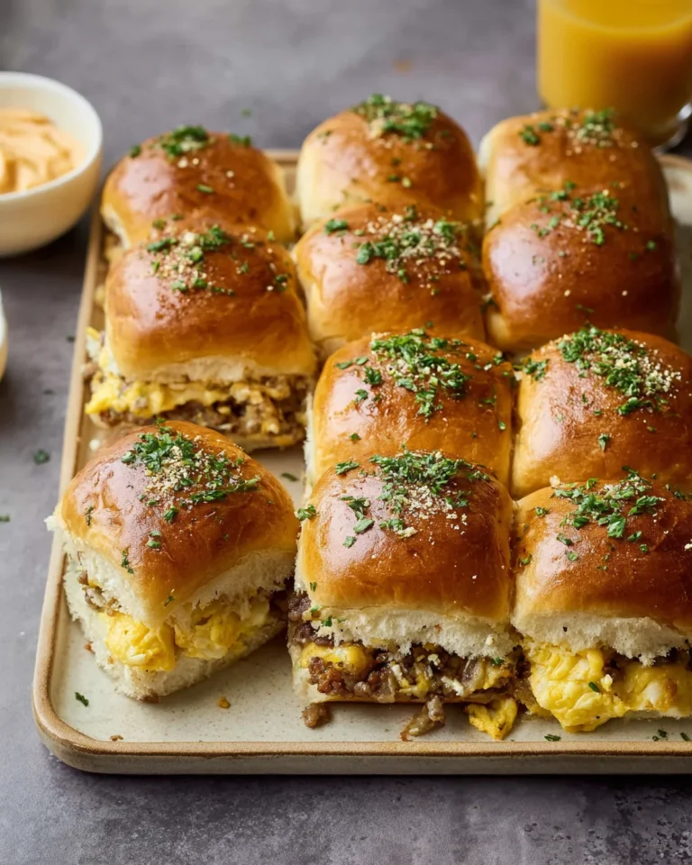 Cowboy Breakfast Sliders Recipe