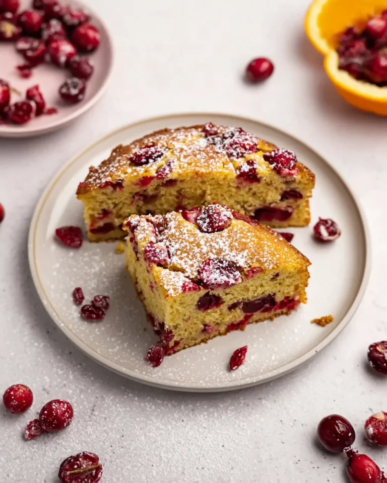 Cranberry Orange Breakfast Cake Recipe Recipe