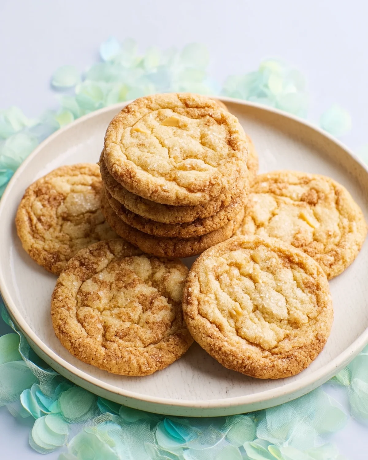 Crinkly Crackly Butter Toffee Sugar Cookies - Image 3