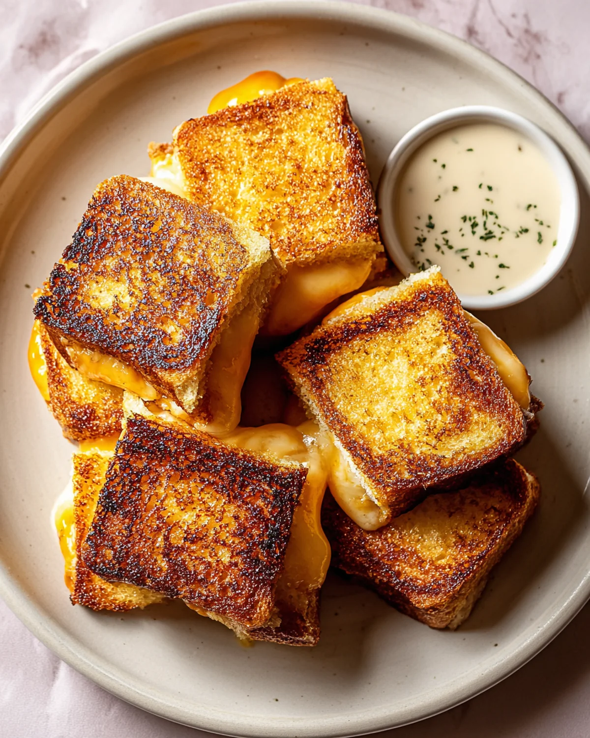 Hawaiian Roll Grilled Cheese - Image 3