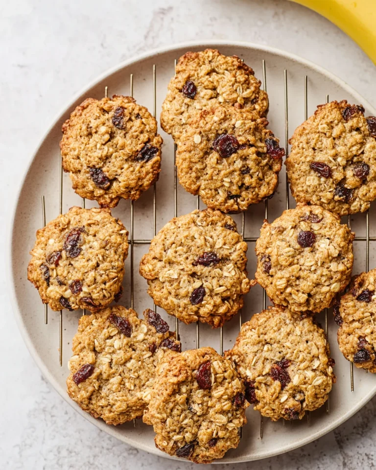 Healthy Oatmeal Breakfast Cookie Recipe