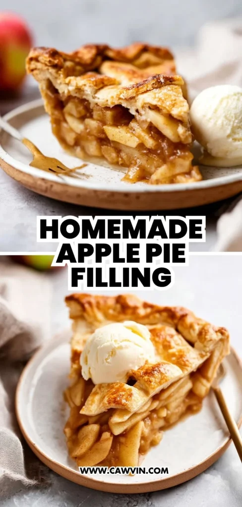 Homemade Apple Pie Filling 2 1 - Easy Peasy Recipes