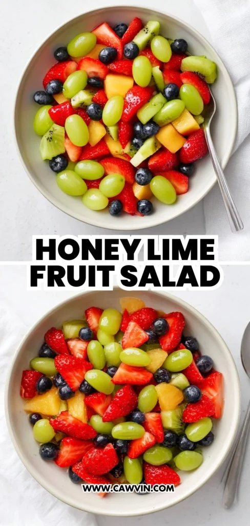 Honey Lime Fruit Salad 2 1 - Easy Peasy Recipes