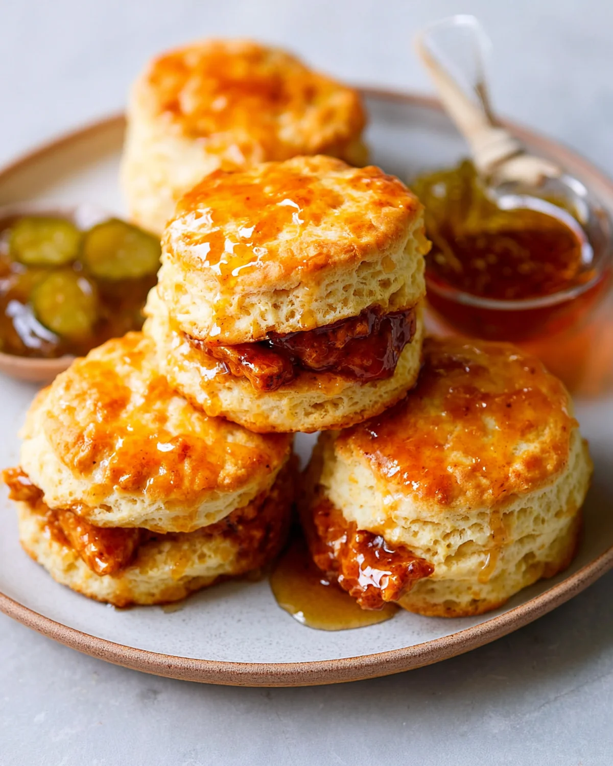 Hot Honey Chicken Biscuits - Image 4