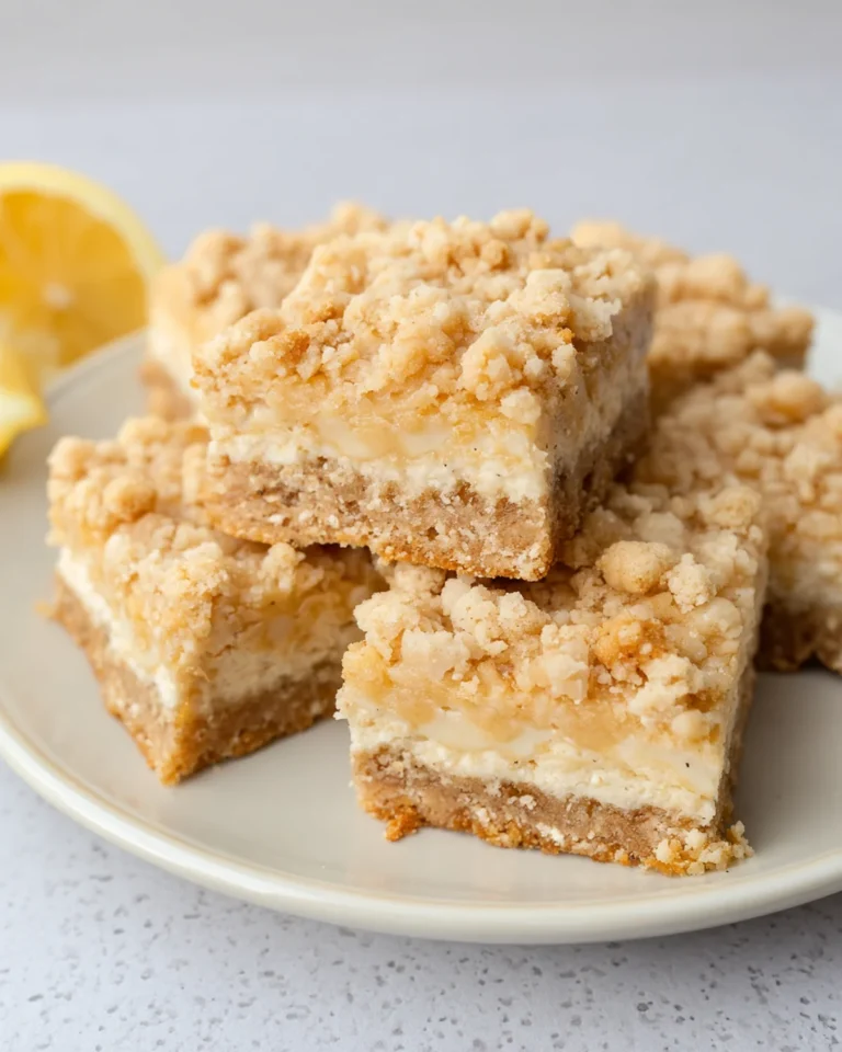 Lemon Crumb Bars Recipe