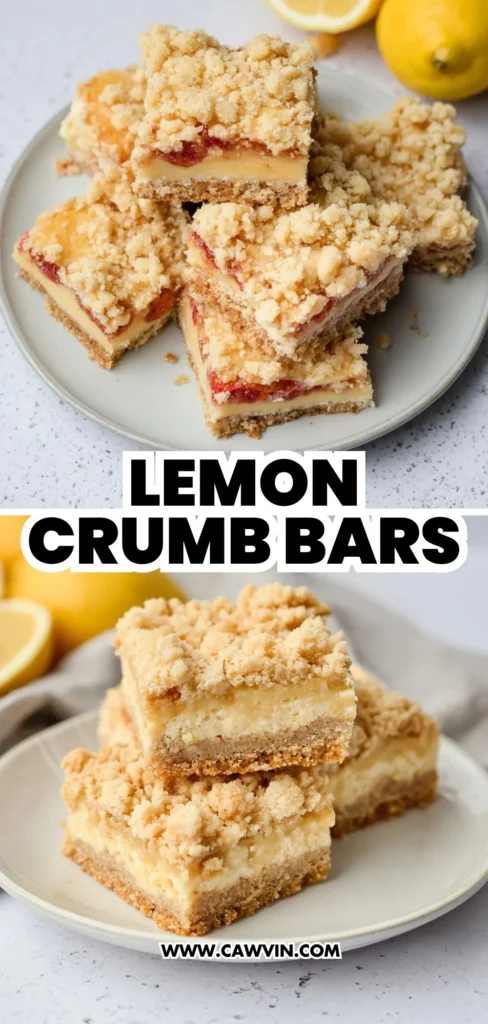 Lemon Crumb Bars 2 1 - Easy Peasy Recipes