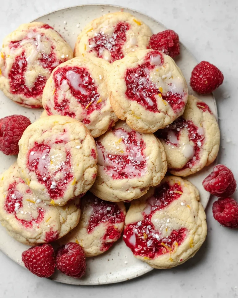 Lemon Raspberry Cookies Recipe