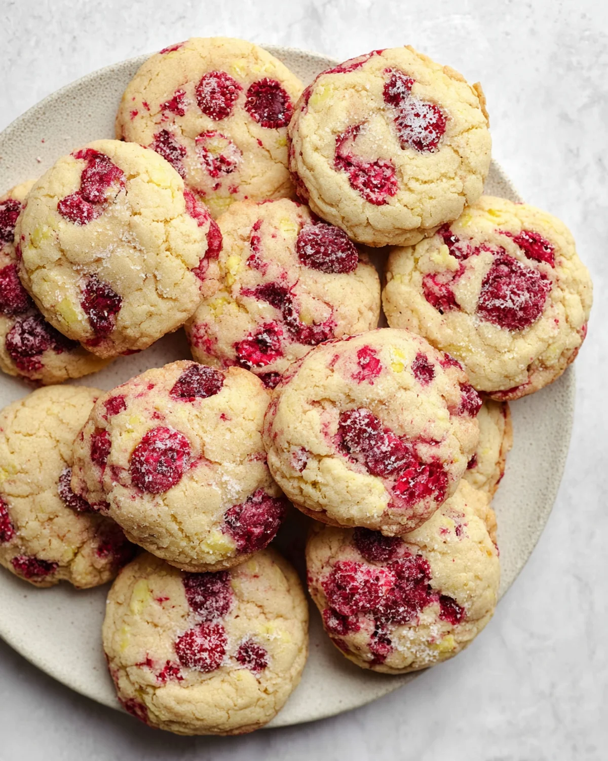 Lemon Raspberry Cookies - Image 4