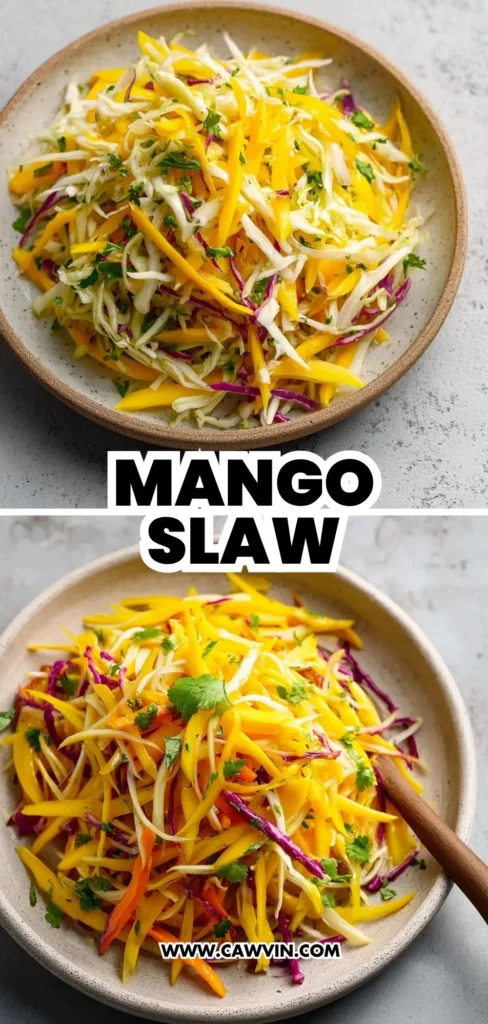 Mango Slaw 2 1 - Easy Peasy Recipes