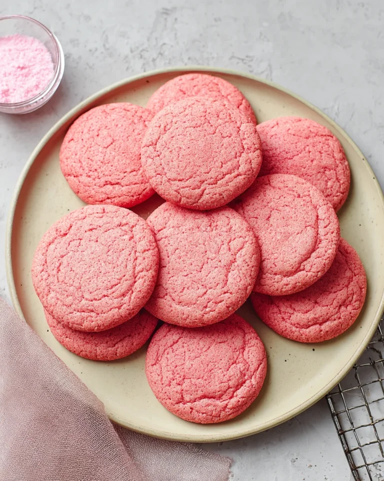 Mexican Pink Cookies Recipe