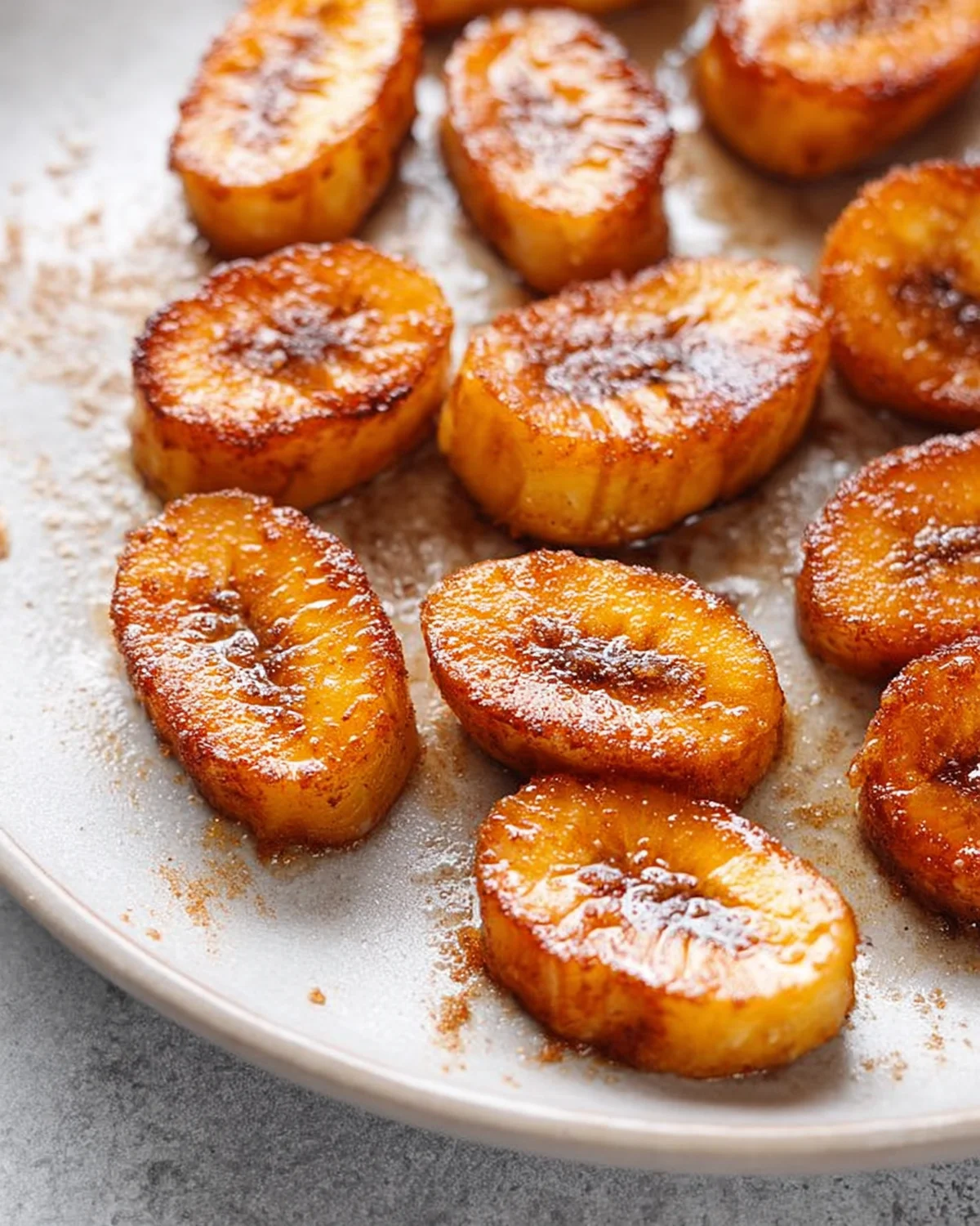 Pan Fried Cinnamon Bananas Recipe