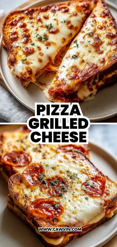 Pizza Grilled Cheese 2 1 - Easy Peasy Recipes