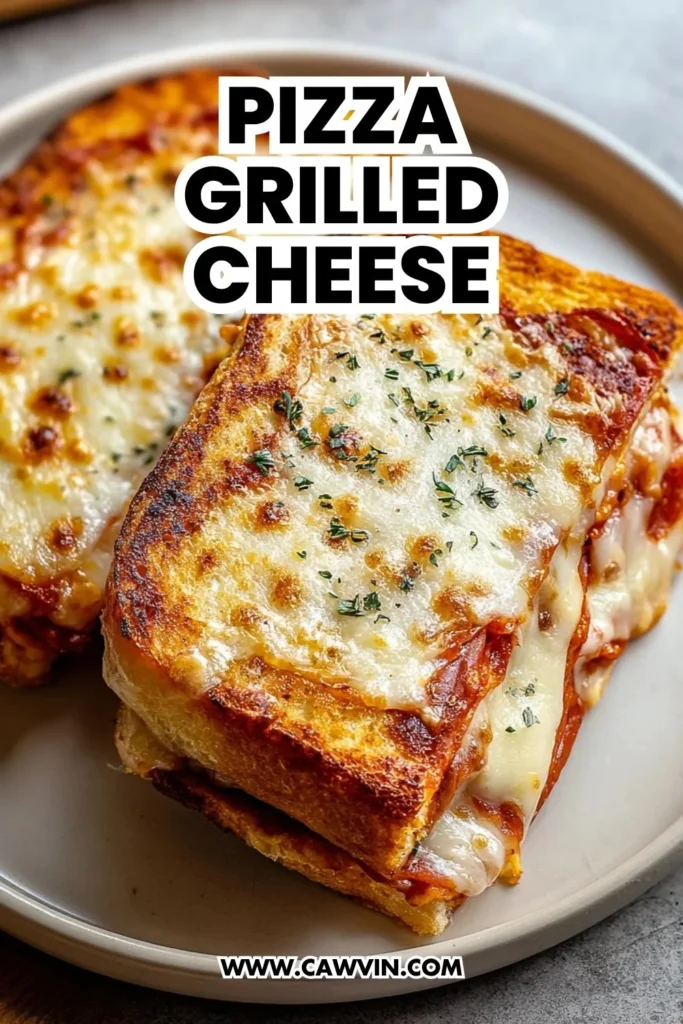 Pizza Grilled Cheese - Easy Peasy Recipes