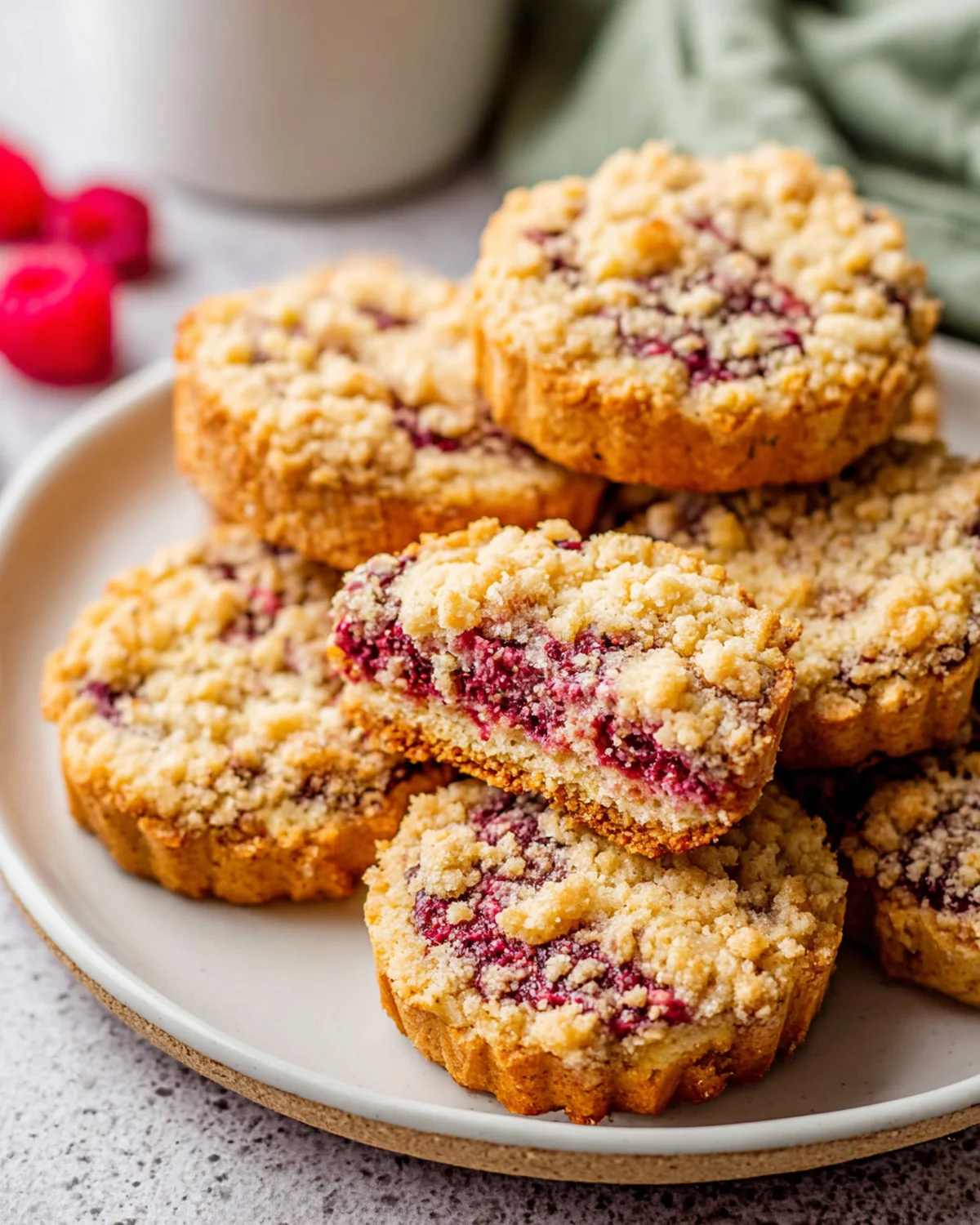 Raspberry Crumble Cookies - Image 2