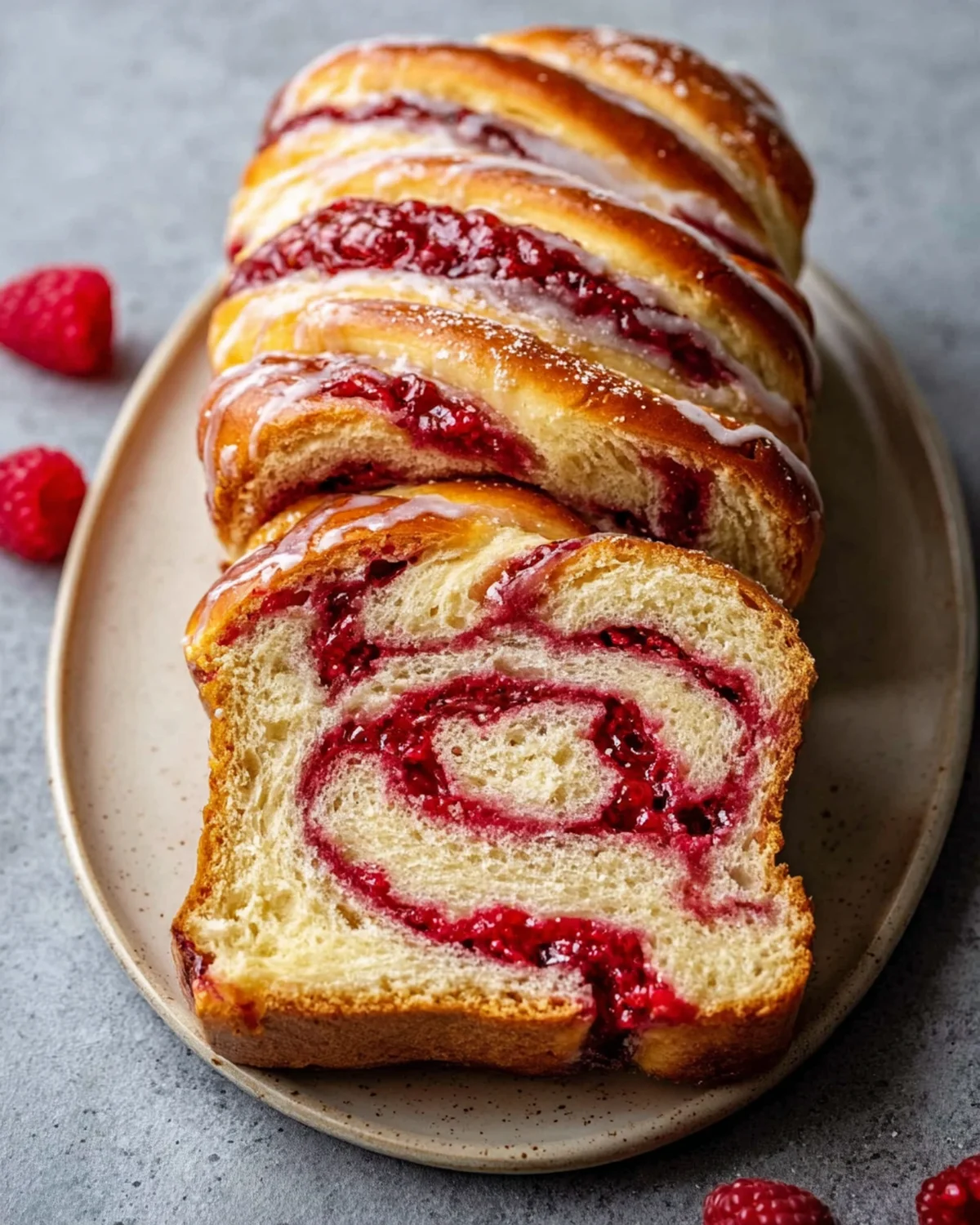 Raspberry Swirl Brioche Loaf Recipe - Image 2