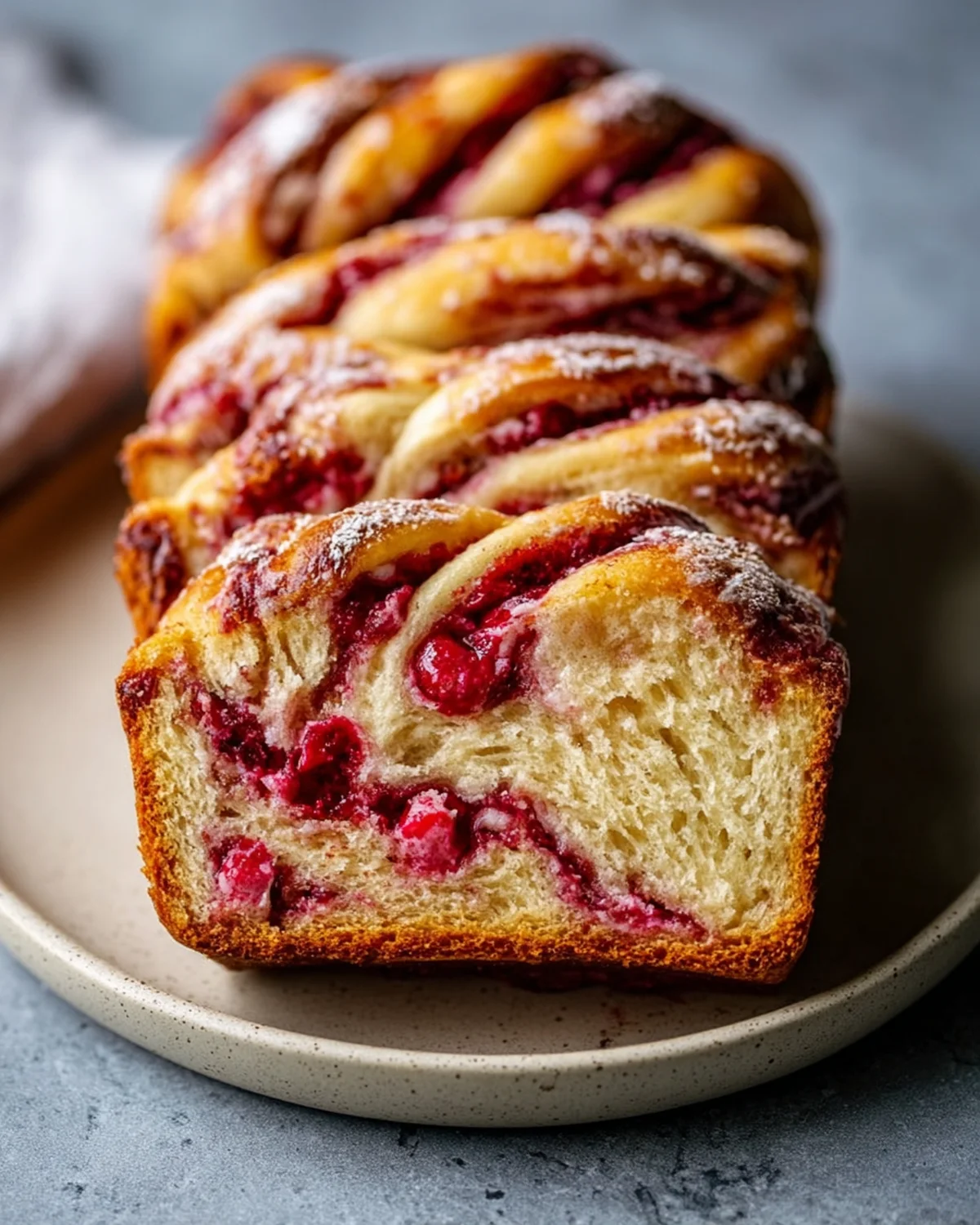 Raspberry Swirl Brioche Loaf Recipe - Image 3