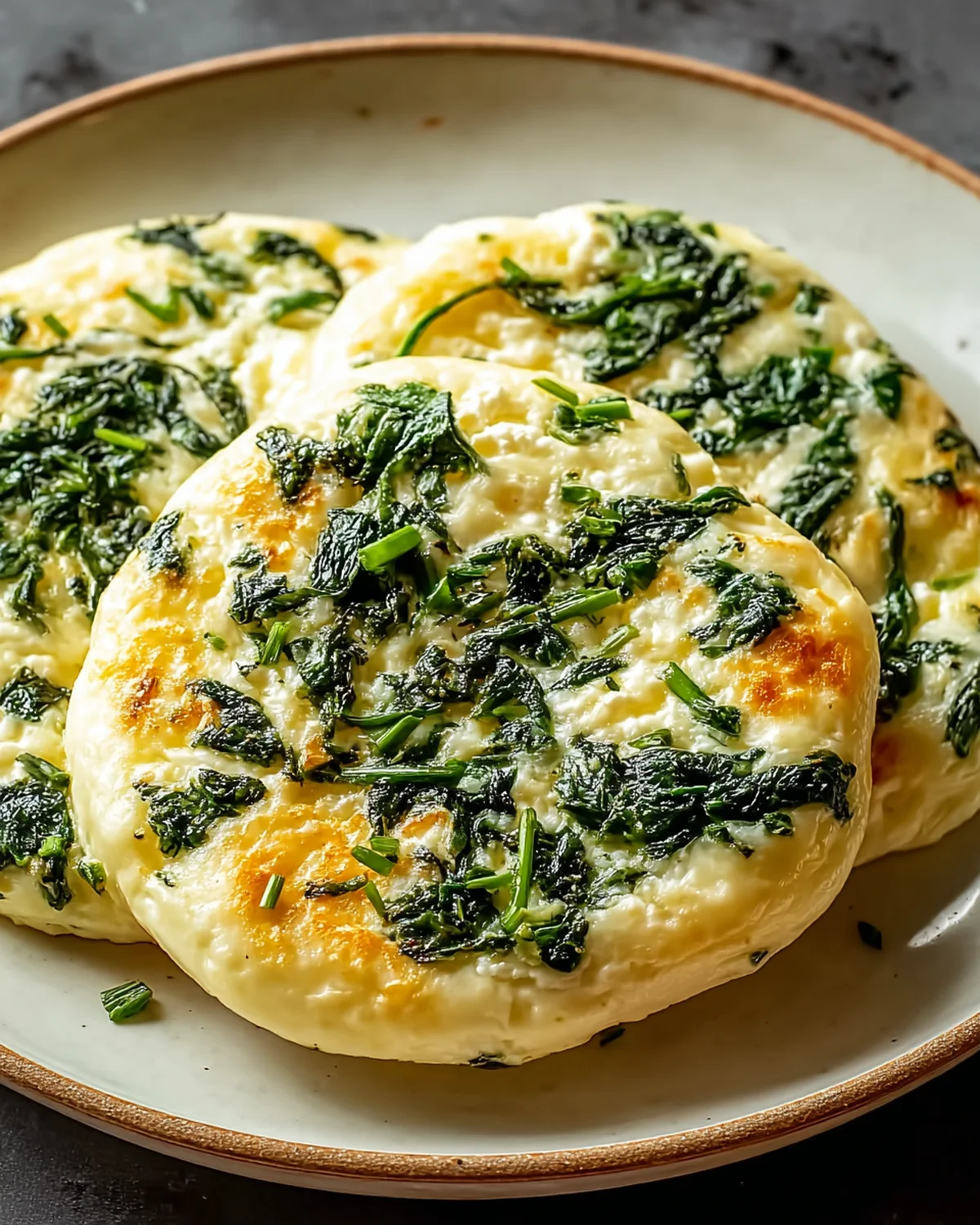 Spinach Cottage Cheese Flagels - Image 3