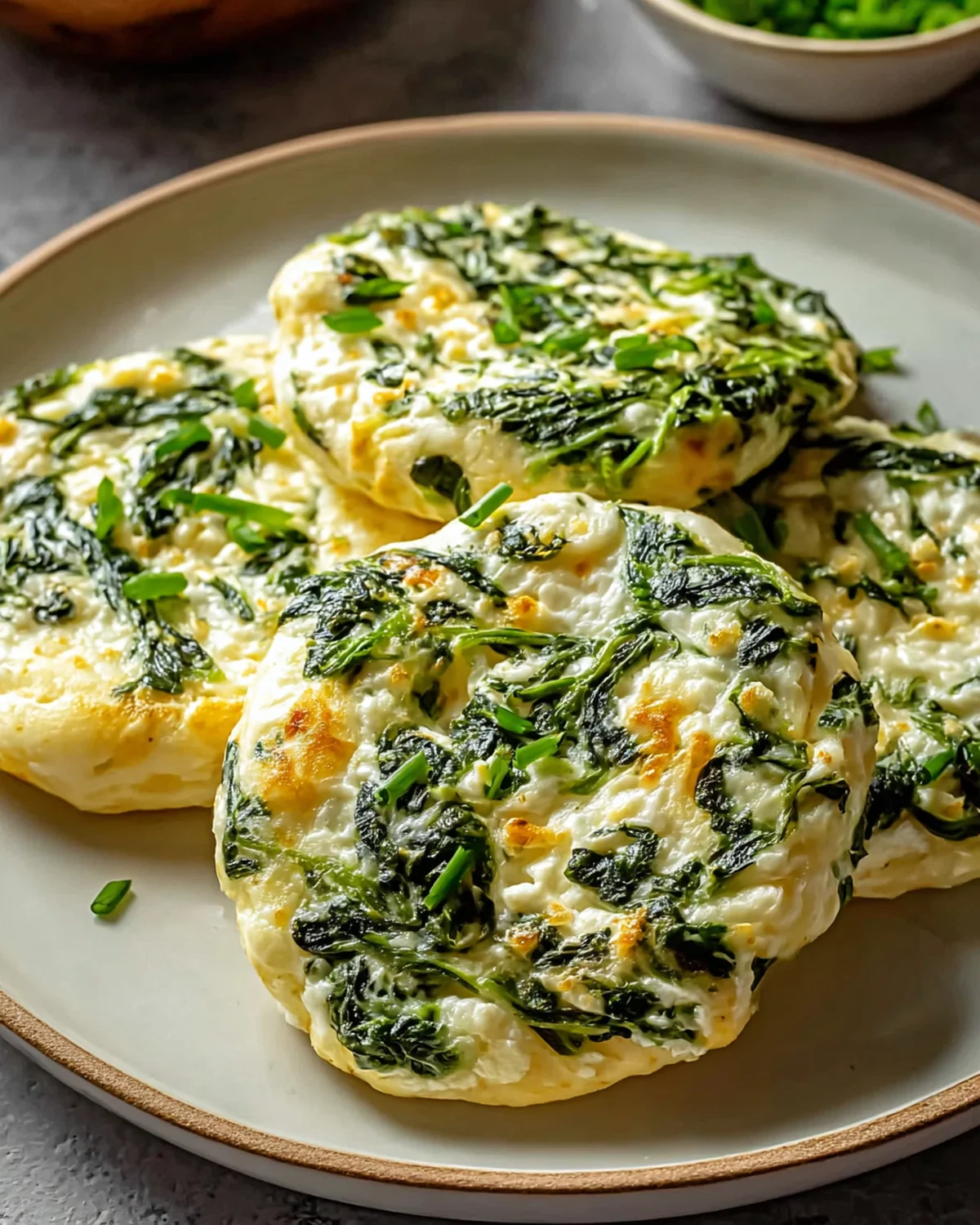 Spinach Cottage Cheese Flagels - Image 4