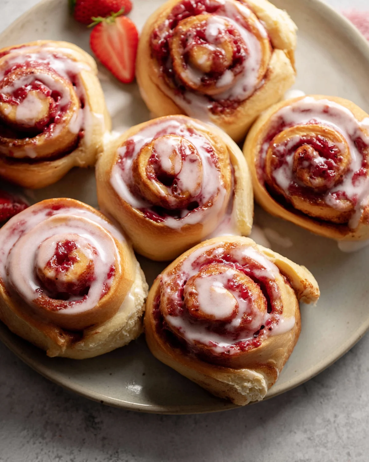 Strawberry Cinnamon Rolls - Image 4