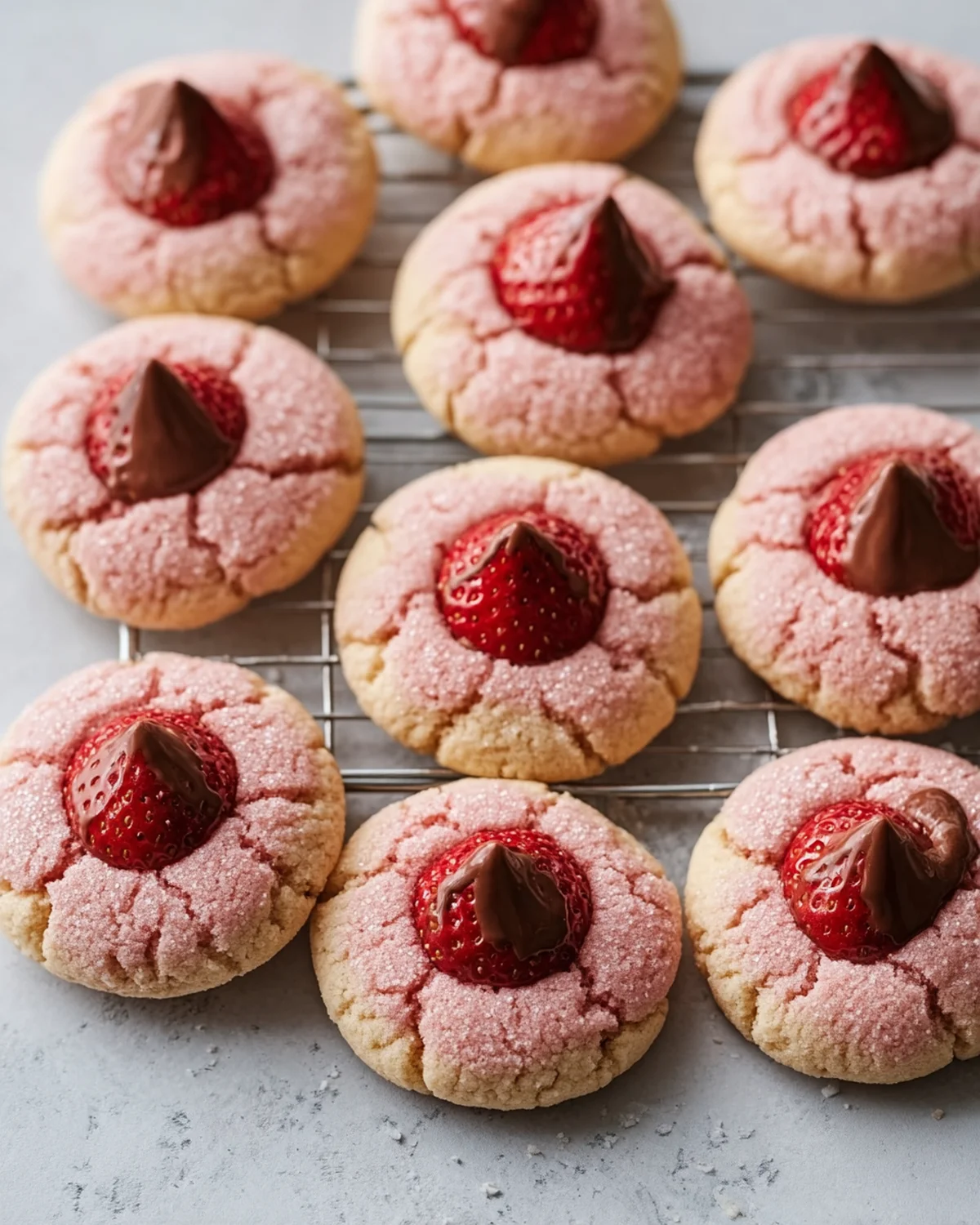 Strawberry Kiss Cookies Recipe - Image 3