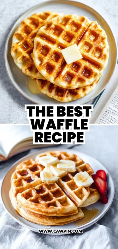 The Best Waffle Recipe 2 1 - Easy Peasy Recipes